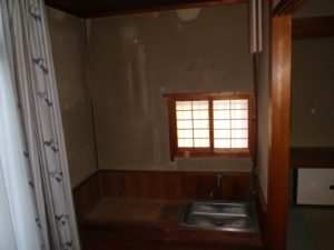 木の温もりを感じて(before広縁)