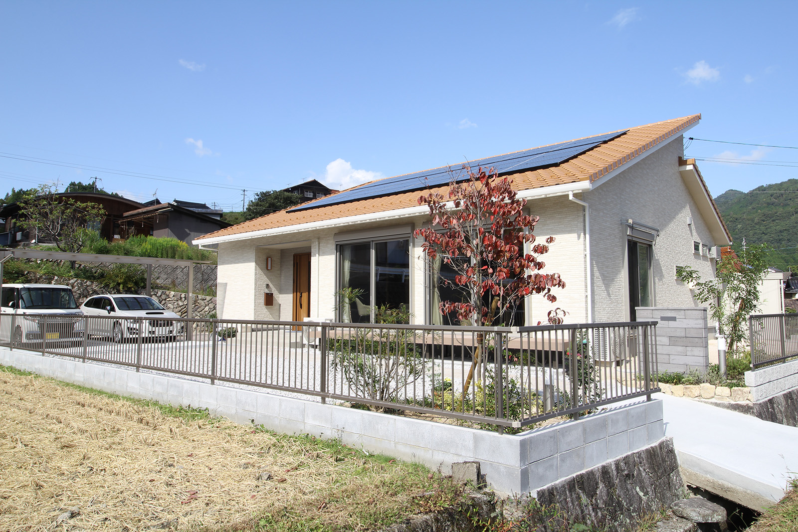 セカンドライフを平屋で（外観）