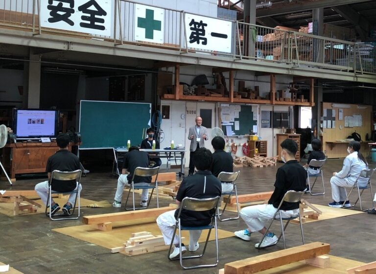 山口県西部高等産業技術学校へ企業説明会に行きました 長崎建設株式会社 山口県西部高等産業技術学校へ企業説明会に行きました 長崎建設株式会社